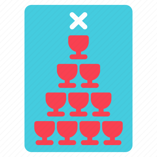 Ten, of, cups, family, tarot, fortune, telling icon - Download on Iconfinder