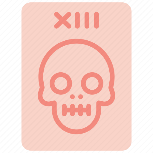 Death, transformation, ending, tarot, fortune, telling, reading icon - Download on Iconfinder