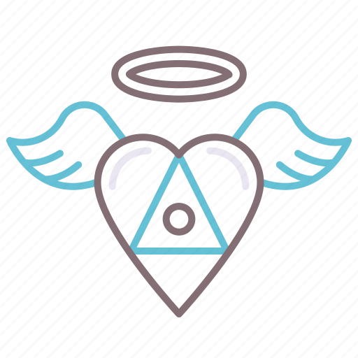 Wings, tattoo, heart icon - Download on Iconfinder
