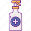 bottle, container, disinfectant, tattoo 