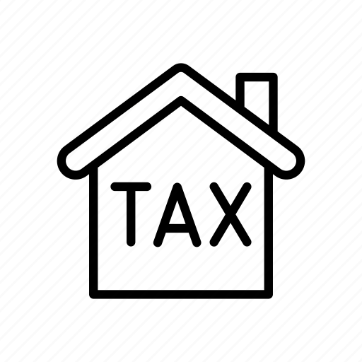 Tax, expense, house, accommodation, property icon - Download on Iconfinder