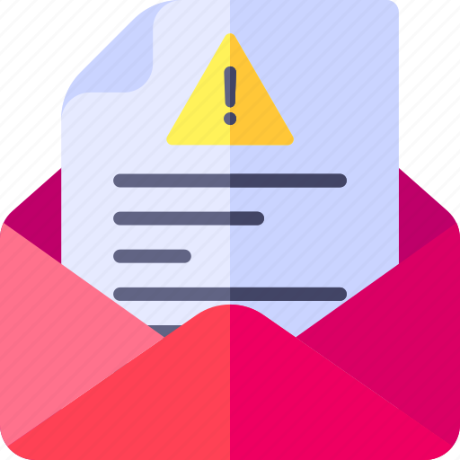 Business, and, finance, tax, warning, envelope, document icon - Download on Iconfinder