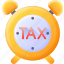 tax, time, and, date, business, finance, reminder, payment, alarm, clock 