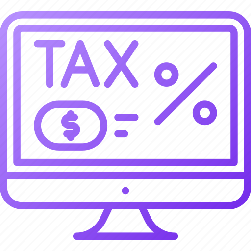 Tax, online, business, and, finance, percentage, pay icon - Download on Iconfinder