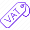 vat, tax, business, and, finance, label, signaling, payment, ticket, tag