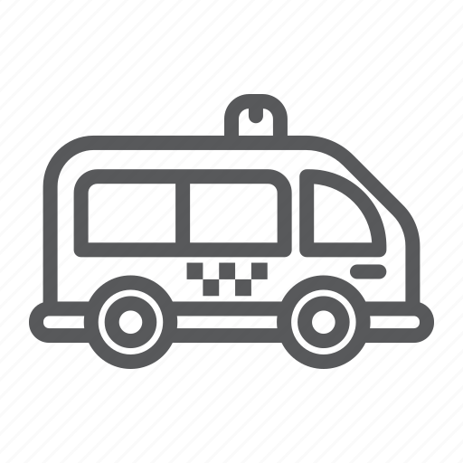 Automobile, bus, car, mini, minivan, taxi, vehicle icon - Download on Iconfinder