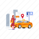 booking, transport, carsharing, delivery, driver, rent, navigation, taxi, car 