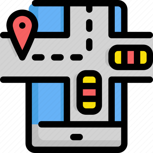 Delivery, find, gps, location, map, service, taxi icon - Download on Iconfinder