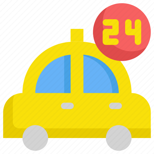 Box, delivery, hours, service, shipping, taxi, truck icon - Download on Iconfinder