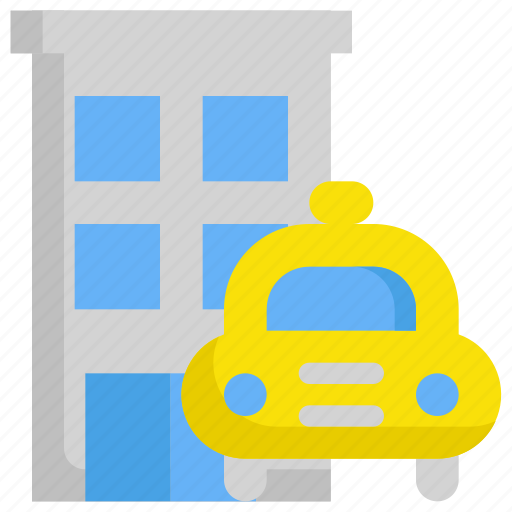 Building, delivery, hotel, house, service, taxi icon - Download on Iconfinder