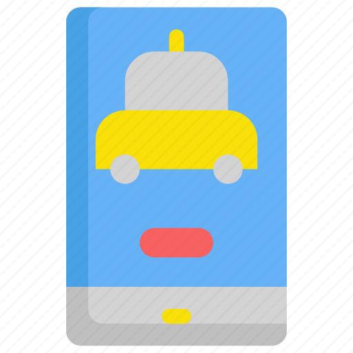 App, application, delivery, service, taxi, transportation icon - Download on Iconfinder
