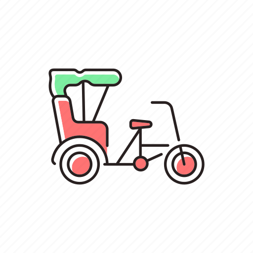Chinese, rickshaw, taxi, vehicle icon - Download on Iconfinder