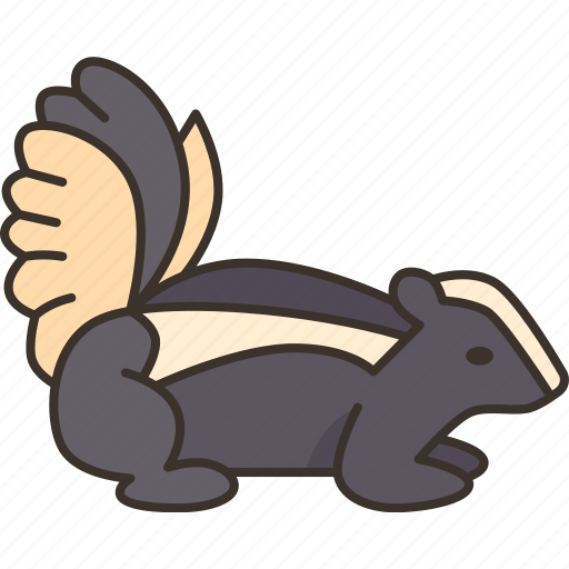 Skunk, wildlife, animal, taxidermy, nature icon - Download on Iconfinder