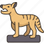 thylacine, tasmanian, tiger, extinct, animal 