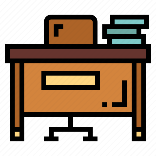 Chair, desk, furniture, table icon - Download on Iconfinder