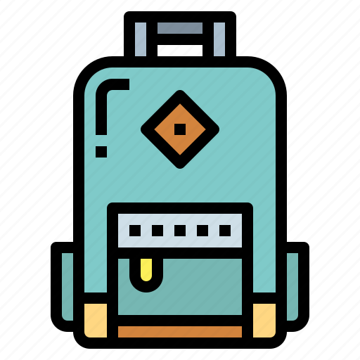 Backpack, bags, luggage, travel icon - Download on Iconfinder
