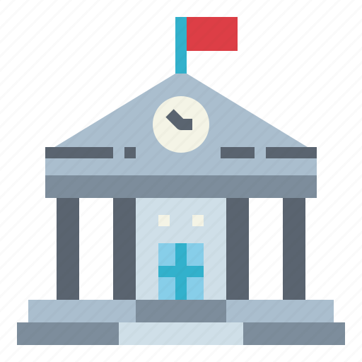 Buildings, college, school, university icon - Download on Iconfinder