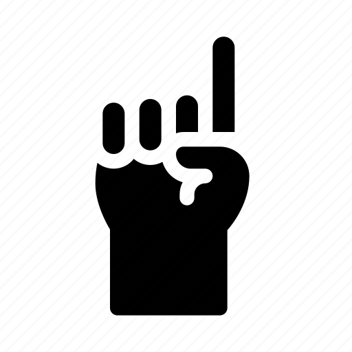 Hand, fist, revolution, finger, protest, up, raise icon - Download on Iconfinder