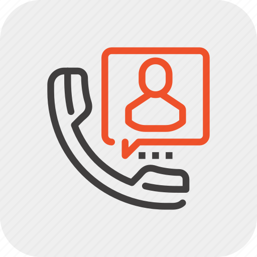 Call, communication, contact, customer, person, service, support icon - Download on Iconfinder