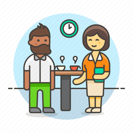 Meeting, break, teamwork, conversation, communication, coffee, discussion icon - Download on Iconfinder