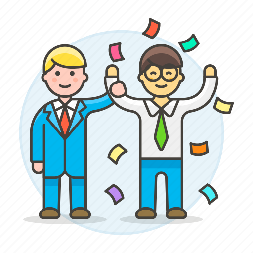 Career, climb, promotion, celebrate, growth, achievements, teamwork icon - Download on Iconfinder