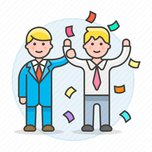 Career, climb, promotion, celebrate, growth, achievements, teamwork icon - Download on Iconfinder
