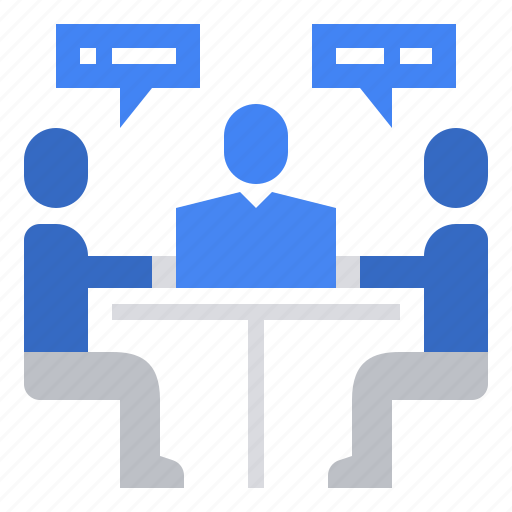 Meeting, discussion, conversation, brainstorm, talk, chat icon - Download on Iconfinder