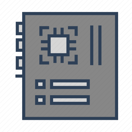Computer, hardware, microatx, motherboard, technical, technology icon - Download on Iconfinder