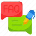 chat, text, document, message, faq, question