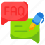 chat, text, document, message, faq, question 
