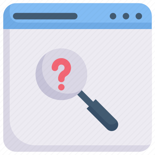 Call center, communication, find, search, service, technical support, web with magnify question icon - Download on Iconfinder