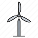 engine, mill, turbine, wind, windmill