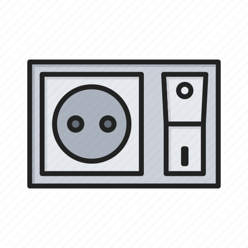 Off, on, socket, switch icon - Download on Iconfinder