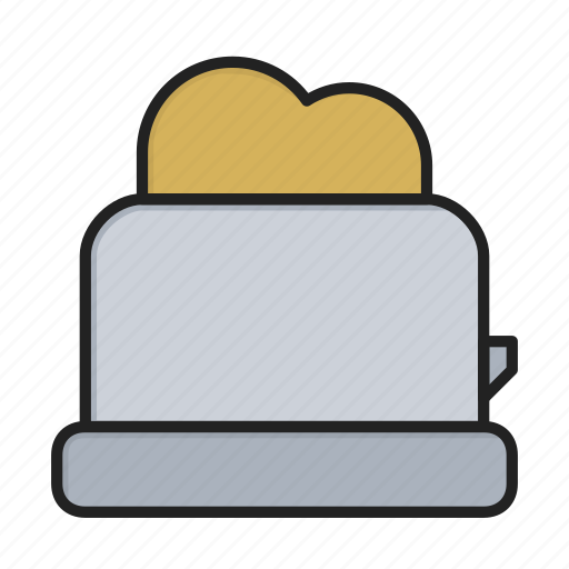 Breakfast, machine, toast, toaster icon - Download on Iconfinder