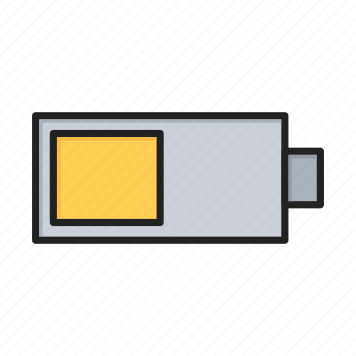 Battery, charge, energy, low, power icon - Download on Iconfinder