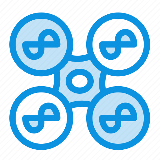 Copter, drone, fly, quad, technology icon - Download on Iconfinder