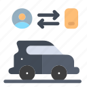 car, man, technology, transport