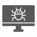 bug, computer, device, software, technology, virus