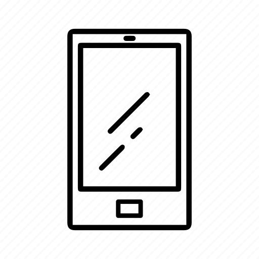 Electronic, outline, smartphone icon - Download on Iconfinder