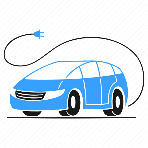 Ecofriendly, tech, eco, car, rechargeable, charge, plug illustration - Download on Iconfinder