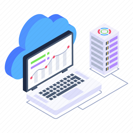 Cloud data analytics, cloud data, cloud infographic, cloud analytics, cloud statistics icon - Download on Iconfinder