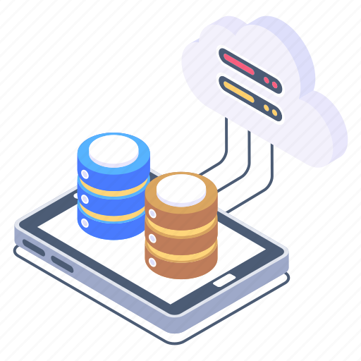 Cloud connections, cloud network, phone cloud databases, mobile storage, mobile cloud icon - Download on Iconfinder