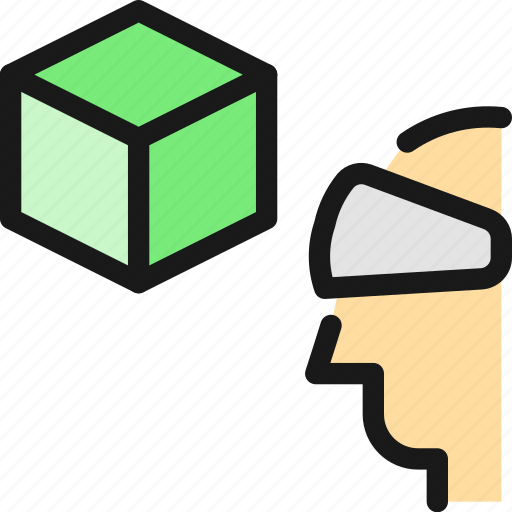 Vr, user, box, human icon - Download on Iconfinder