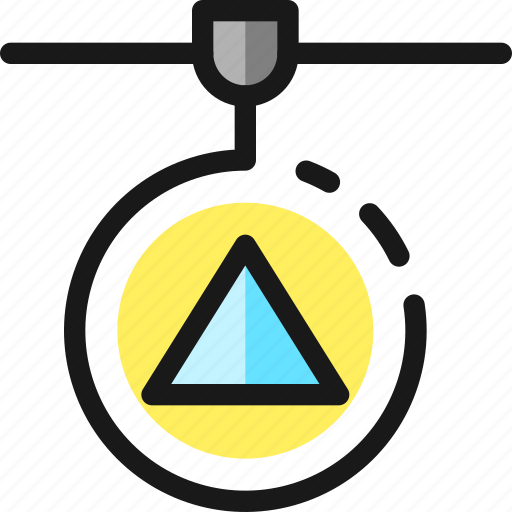 Triangle, 3d, print icon - Download on Iconfinder