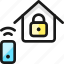 smart, house, lock 