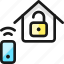 smart, house, unlock 