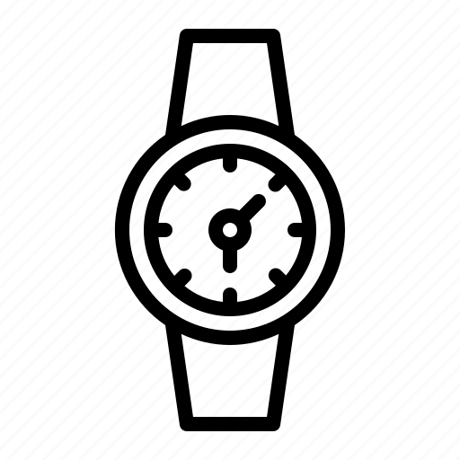 Wristwatch, watch, clock, time icon - Download on Iconfinder