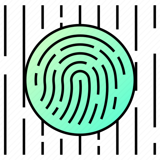 Fingerprint, security, encryption, data, safe, biometric icon - Download on Iconfinder