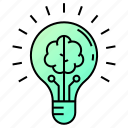 lamp, innovation, technology, bulb, light, idea, brain