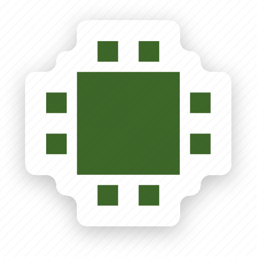 Microchip, chip, intel, m3, processor, technology, microprocessor icon - Download on Iconfinder
